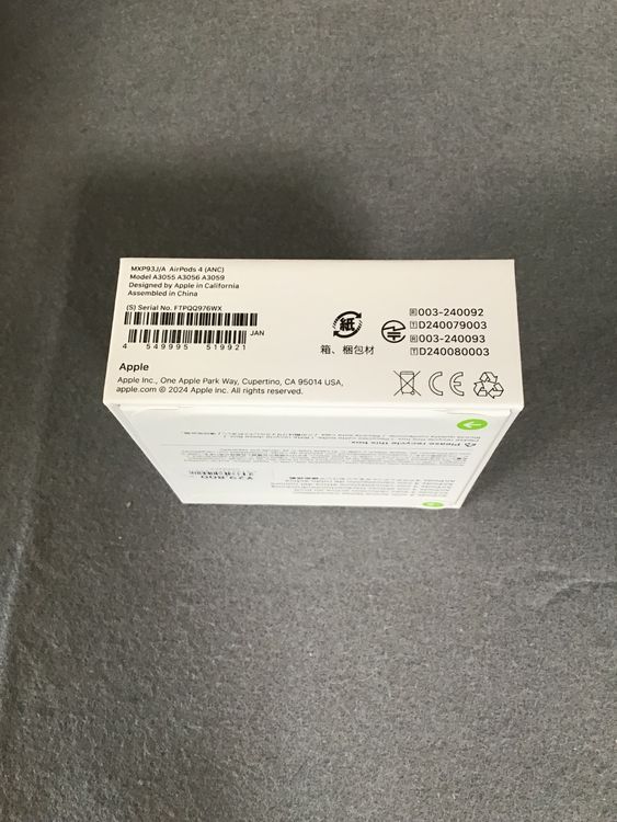 ̤Apple AirPods4 ANC MXP93J/A
