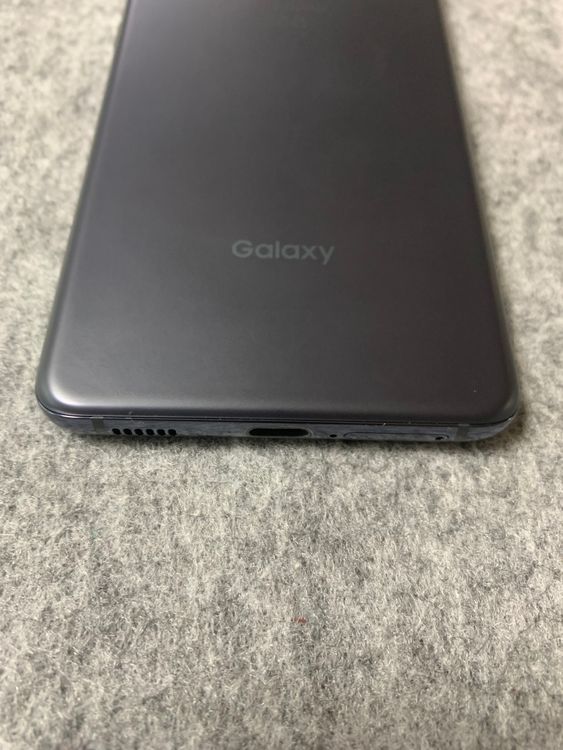 ムスビー｜超美品 simフリー Galaxy S21 5G SC-51B グレー色【Galaxy 