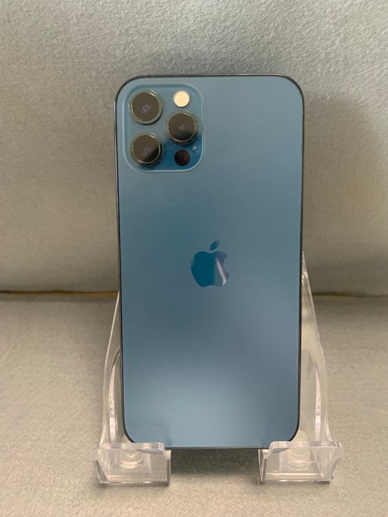 美品 国内版 SIMフリー iPhone12 Pro 256GB パシフィックブルー色