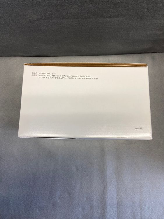 ����̤���� �ۡ���롼���� docomo home 5G HR02 ���������졼��