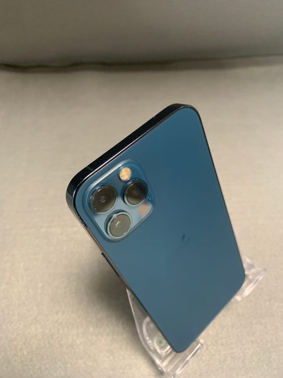 美品 国内版 SIMフリー iPhone12 Pro 128GB パシフィックブルー色