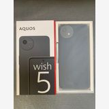 新品未使用 国内版 SIMフリー AQUOS wish5 128GB スミ色