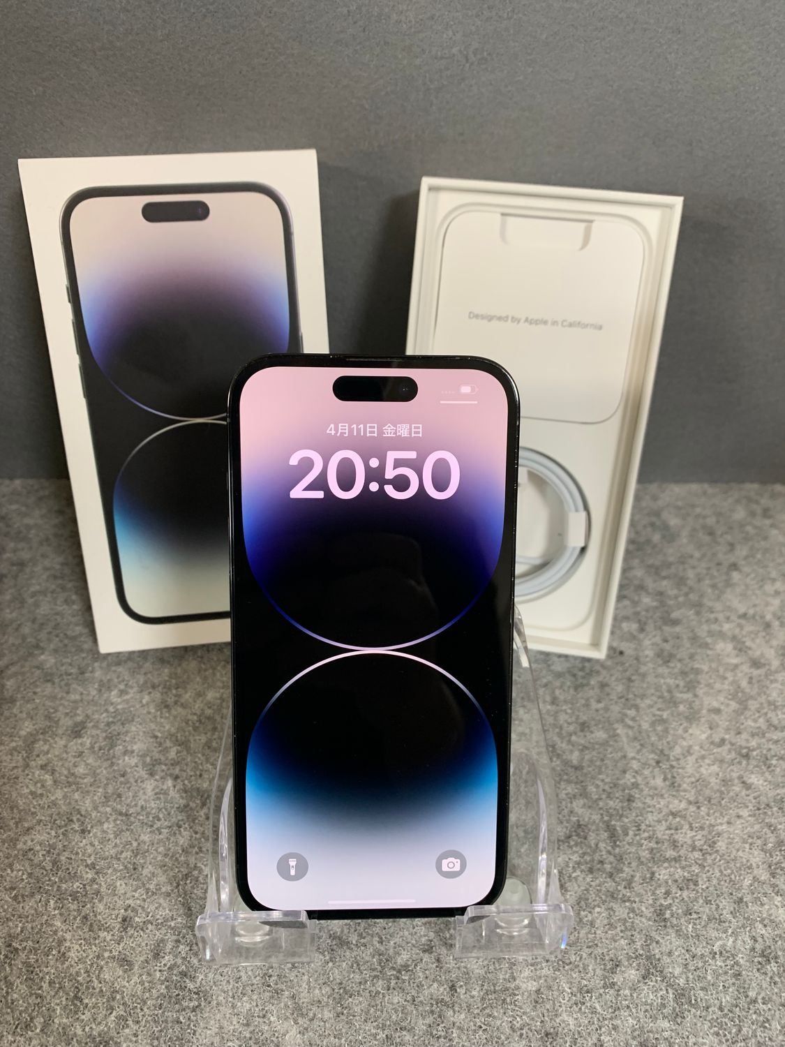 ムスビー｜美品 Appleストア版 SIMフリー iPhone14 Pro 512GB スペース  