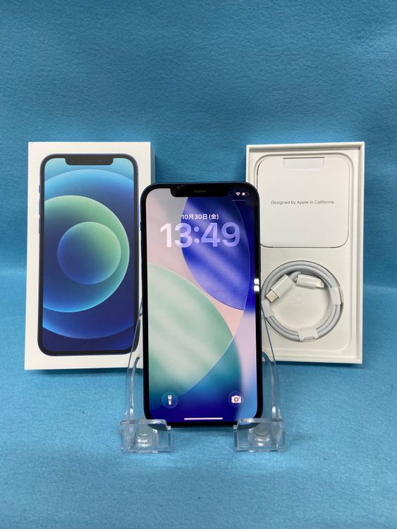 ���ʡ������ǡ�SIM�ե꡼��iPhone12 64GB �֥롼��