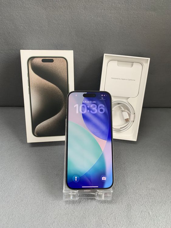 ������ ���� ������ SIM�ե꡼iPhone15 Pro 128GB �ʥ���������󥦥࿧