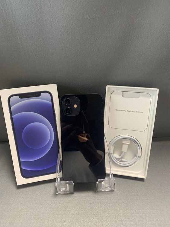 美品 国内版 SIMフリー iPhone12 128GB ブラック色