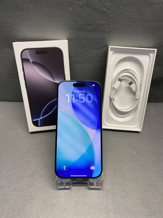 Ķ���� Apple���ȥ��� SIM�ե꡼ iPhone16 Pro 256GB �֥�å������˥��࿧