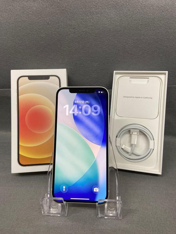 Ķ���ʡ������ǡ�SIM�ե꡼��iPhone12 128GB �ۥ磻�ȿ�