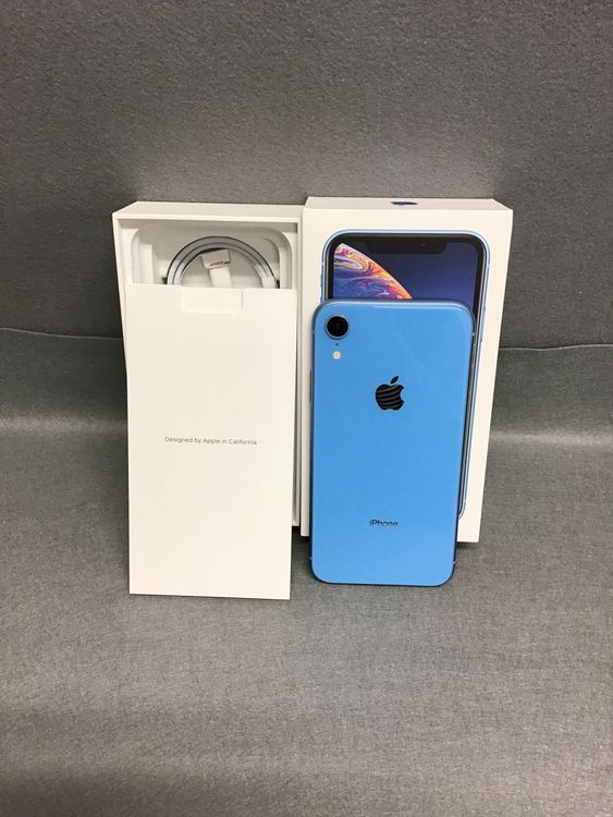 ���� ������ SIM�ե꡼iPhoneXR  64GB �֥롼��