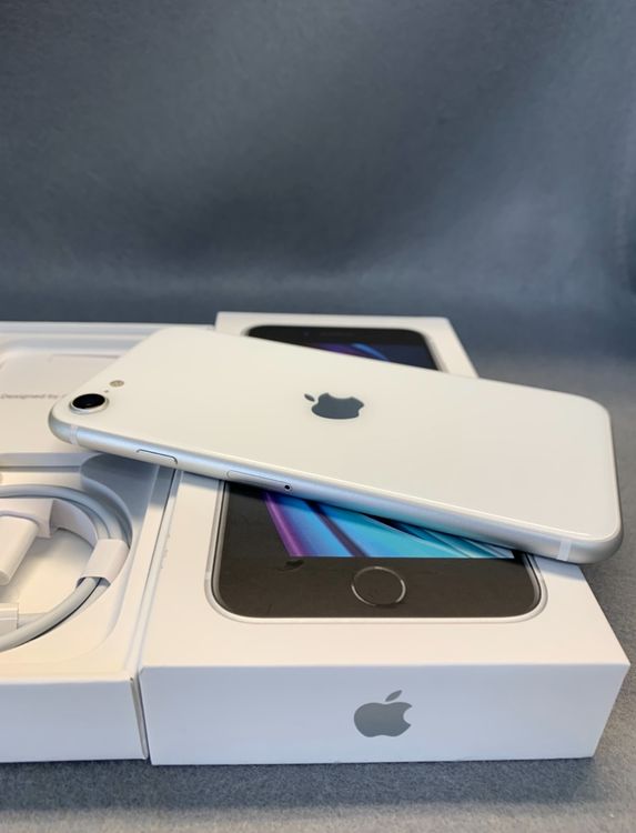 Ķ���� ������ SIM�ե꡼ iPhone SE2 64GB �ۥ磻�ȿ�
