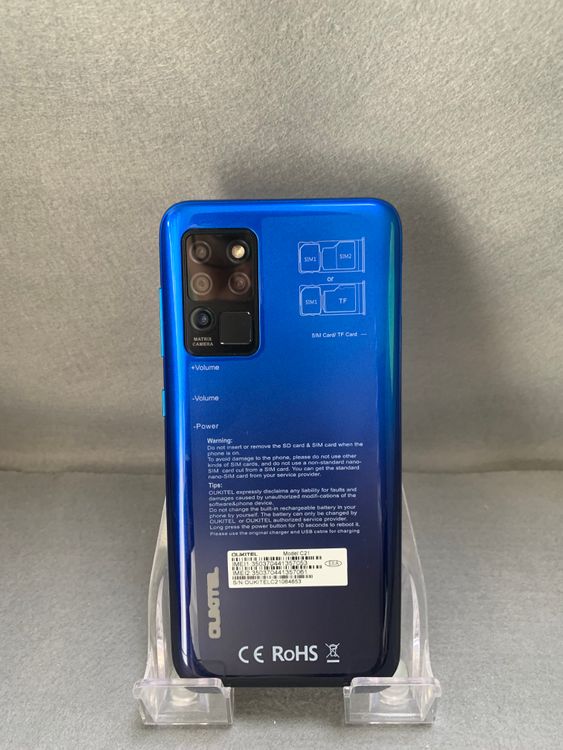 Ķ SIMե꡼ OUKITEL C21 4GB RAM 64GB ֥롼