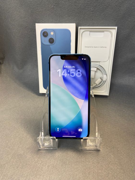 ��� ������ SIM�ե꡼ iPhone13 mini 256GB �֥롼��