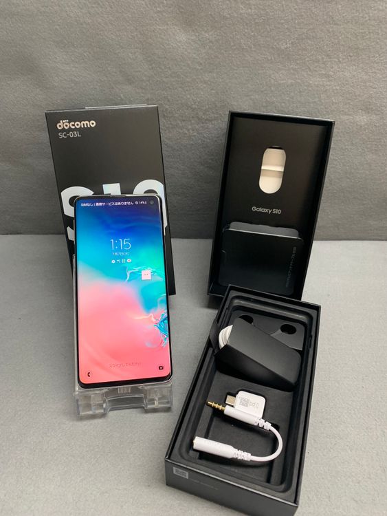 ���� ������ SIM�ե꡼ Galaxy S 10 8GB + 128GB �ץꥺ��ۥ磻�ȿ�