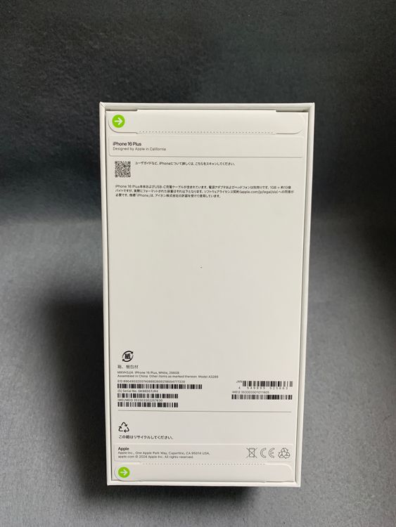 ̤ Appleȥ SIMե꡼ iPhone16 PLUS 256GB ۥ磻ȿ