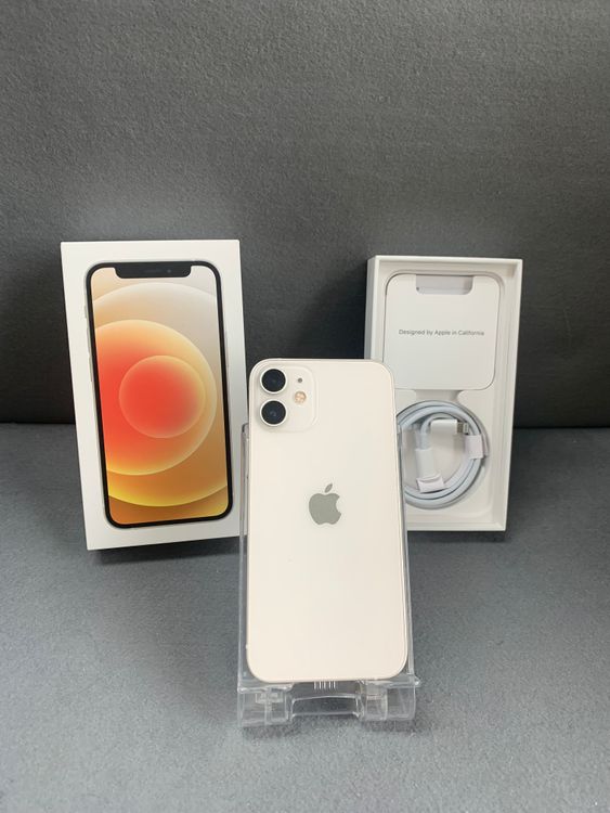 Ķ���� Apple���ȥ���SIM�ե꡼ iPhone12 mini 64GB �ۥ磻�ȿ�