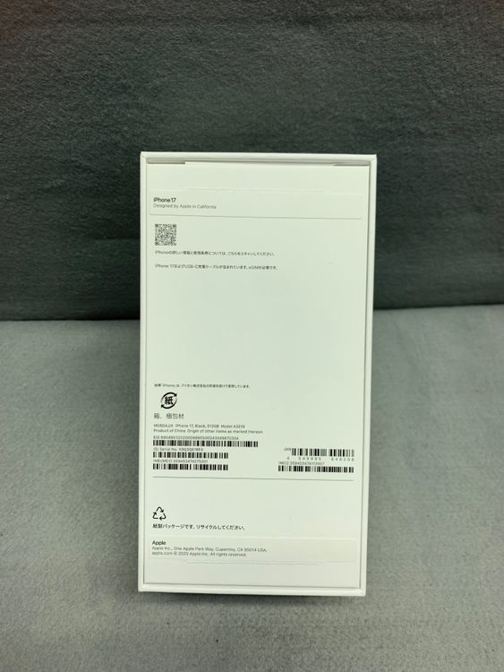 ����̤���ѡ�Apple���ȥ��ǡڸ����ݾ�ͭ���SIM�ե꡼��iPhone17 512GB �֥�å���