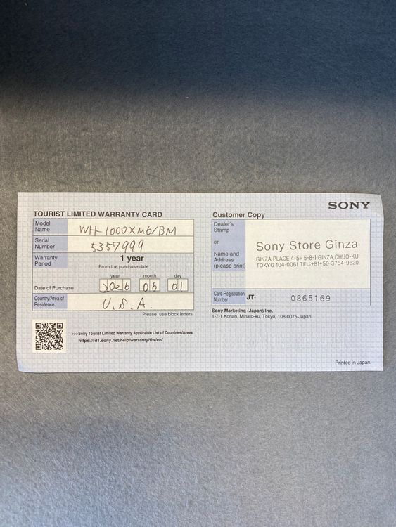 ����̤�����ڸ����ݾڤ����SONY �磻��쥹�إåɥۥ󡡥֥�å���WH-1000XM6