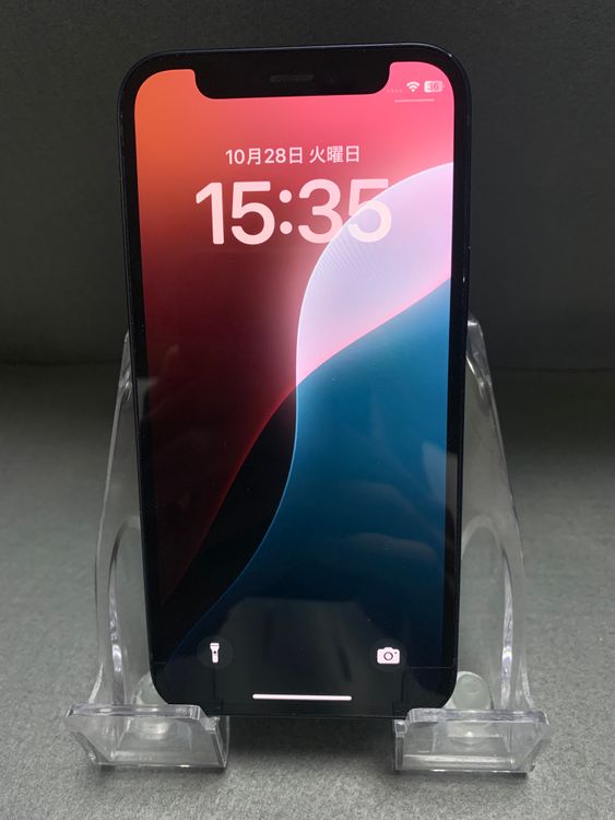 美品 国内版 SIMフリー iPhone12 mini 64GB ブラック色