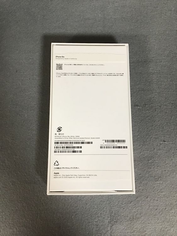 ̤ѡڸݾͭ۹ SIMե꡼ iPhone16e 128GB ۥ磻ȿ