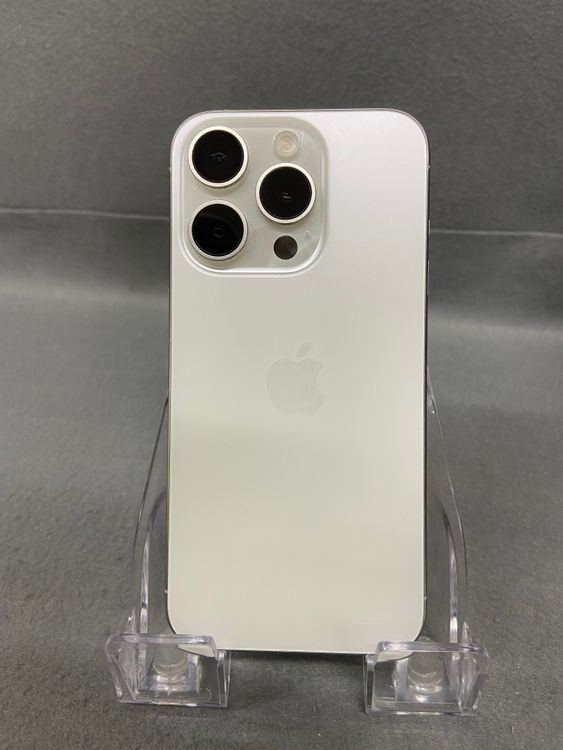 ������� ������ SIM�ե꡼iPhone15 Pro  128GB �ۥ磻�ȥ����˥��࿧