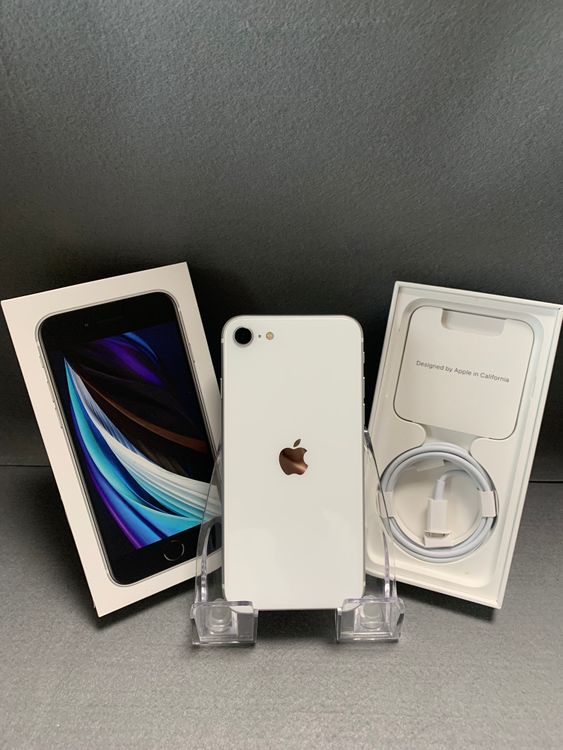   SIMե꡼ iPhoneSE 2 64GB ۥ磻ȿ