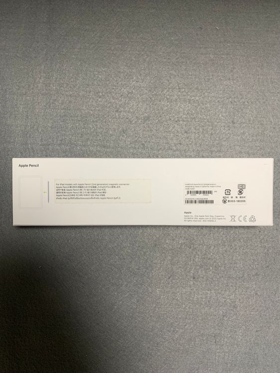  Apple Pencil 2 MU8F2J/A