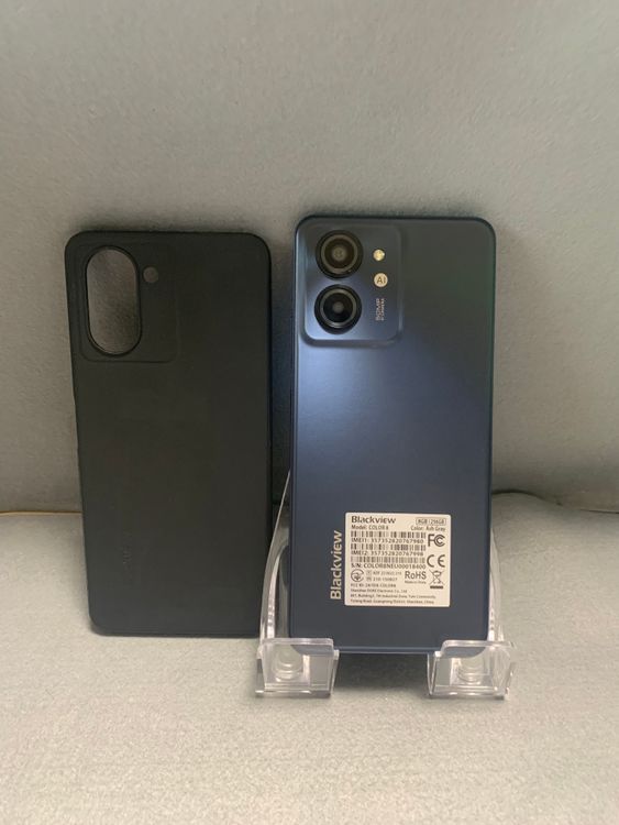 美品 SIMフリー BLACKVIEW COLOR8 8GB ROM 256GB アッシュグレー色
