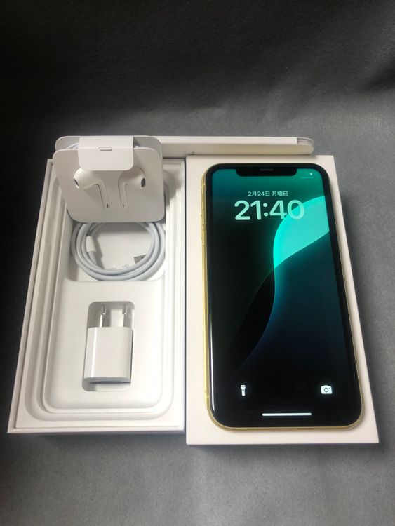 ムスビー｜超美品 国内版 SIMフリー iPhone11 128GB イエロー色