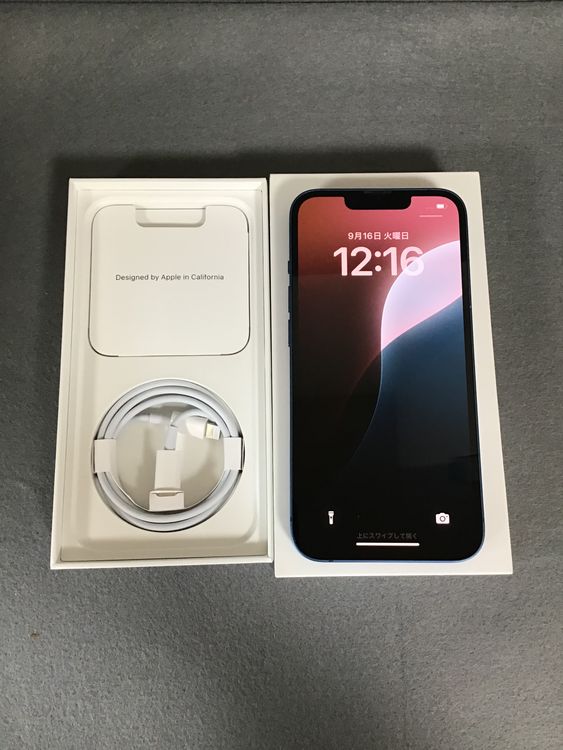 ʡǡSIMե꡼iPhone13  128GB ֥롼