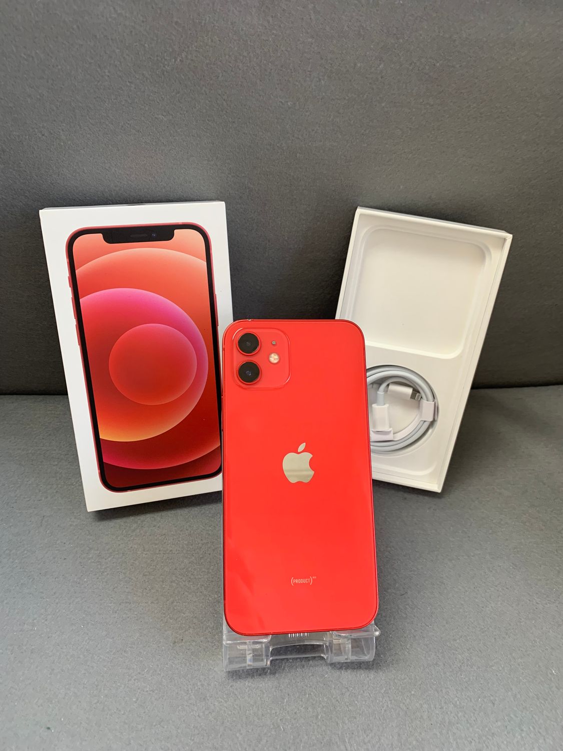 _*_様 iPhone12 本体　レッド　SIMフリー　256GB ムスビー｜美品 Appleストア版 SIMフリー iPhone12 256GB レッド色