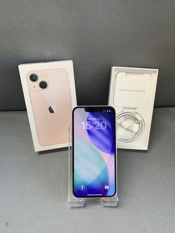 Ķ���� Apple���ȥ��� SIM�ե꡼ iPhone13 mini 128GB �ԥ󥯿�
