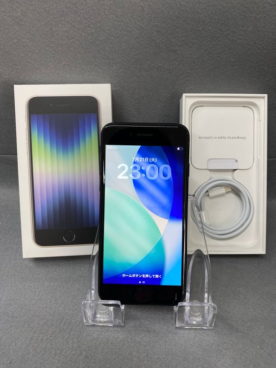 ���ʡ�Apple���ȥ��ǡ�SIM�ե꡼��iPhoneSE�裳���� 128GB �ߥåɥʥ��ȿ�