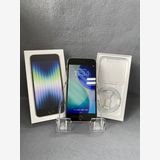 超美品 国内版 SIMフリー iPhoneSE 第3世代 128GB スターライト色