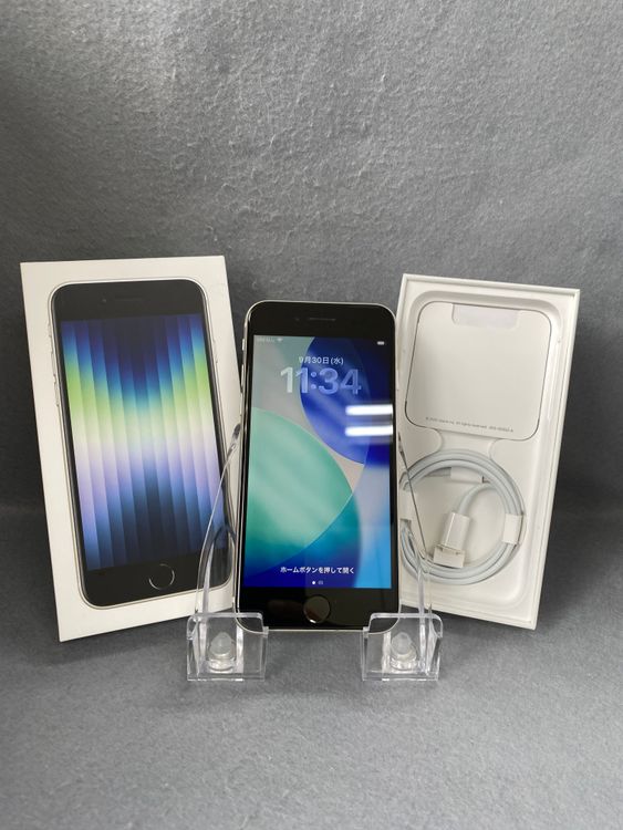 Ķ���� ������ SIM�ե꡼ iPhoneSE ��3���� 128GB �������饤�ȿ�