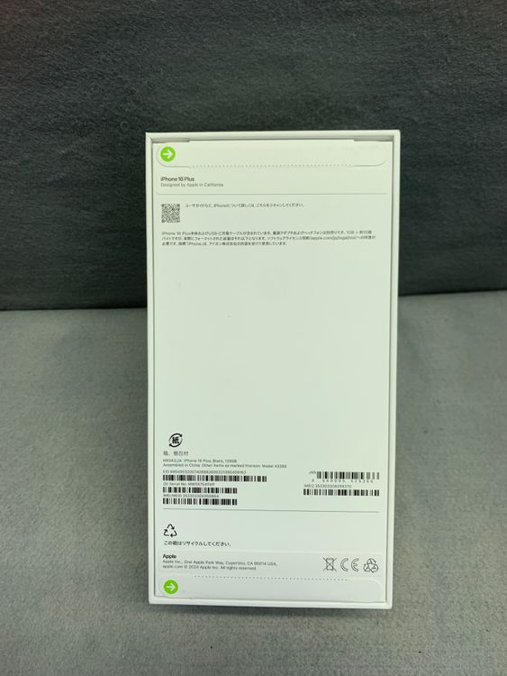 ����̤������Apple���ȥ��ǡ�SIM�ե꡼��iPhone16 Plus 128GB �֥�å���