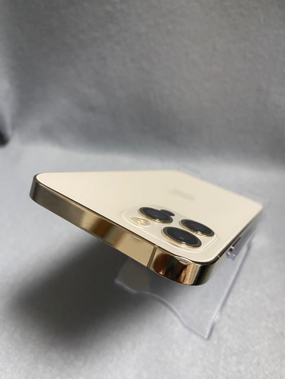 美品中古 国内版 SIMフリー iPhone12 Pro 256GB ゴールド色