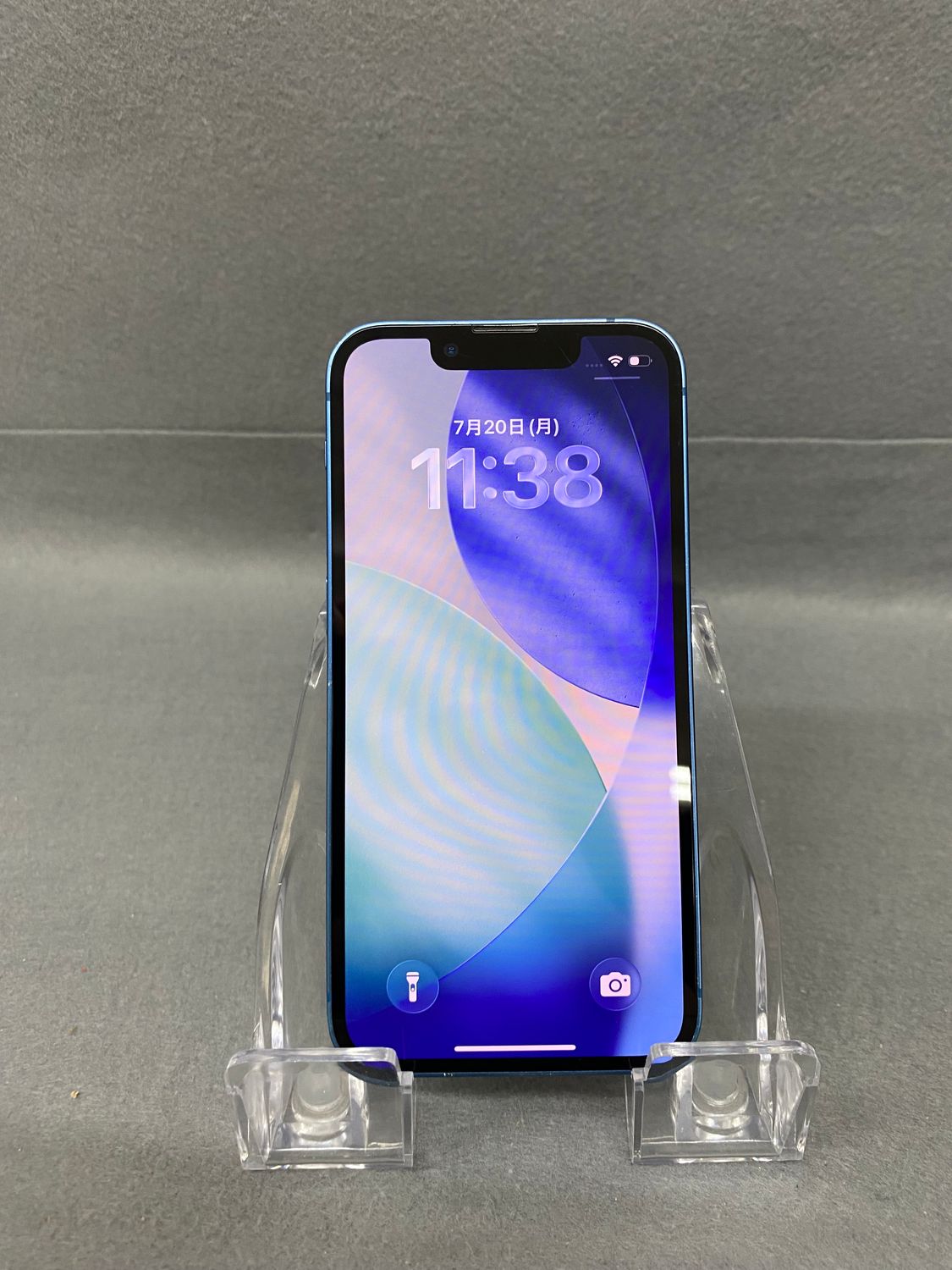 ムスビー｜美品 海外版 SIMフリー iPhone13 mini 128GB ブルー色