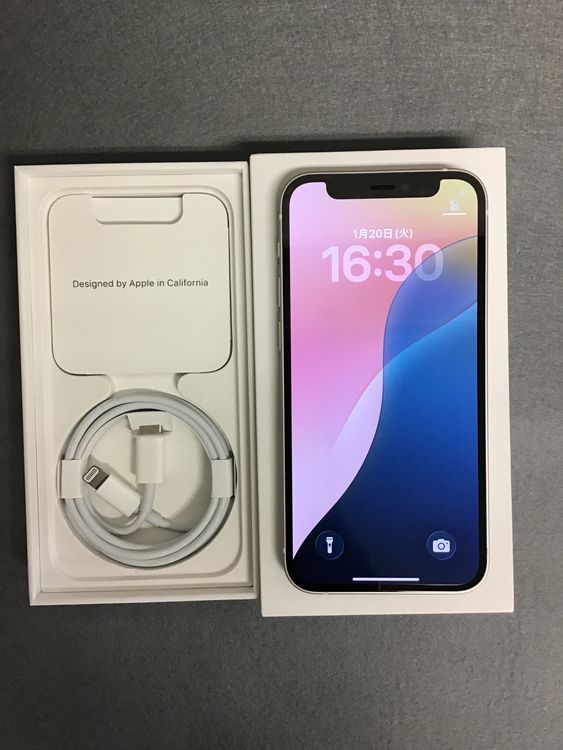 Ķ���� ������ SIM�ե꡼��iPhone12mini  256GB  �ۥ磻�ȿ�