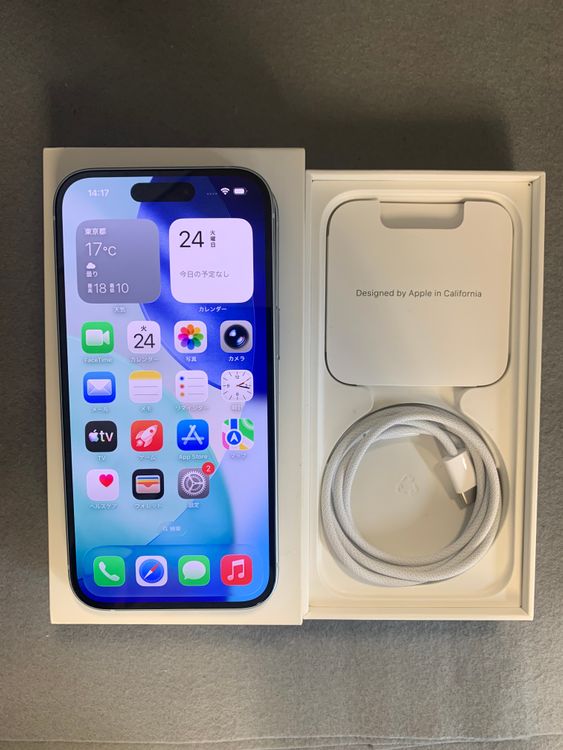 ���ʡ������ǡ�SIM�ե꡼��iPhone15 128GB �֥롼��