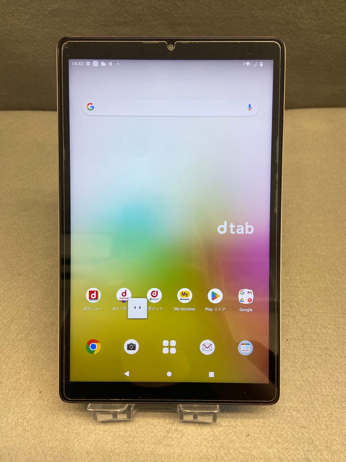 ムスビー｜美品 SIMフリー docomo dtab Compact d-42A 64GB ゴールド色