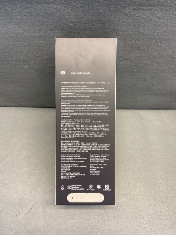����̤���� Google Pixel Watch 4 LTE��ǥ� 45mm Matte Black