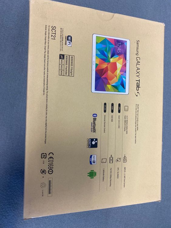 ����̤���ѡ�Galaxy Tab S SCT21