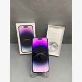 美品 国内版 SIMフリー iPhone14 Pro 256GB ディープパープル色