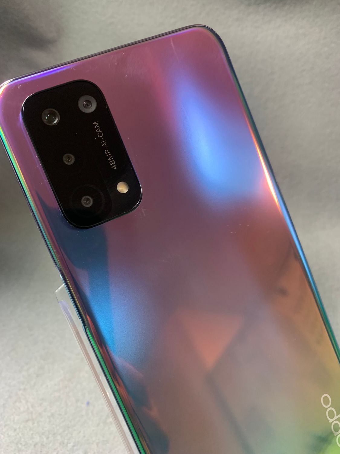 OPPO A54 5G 6GB/64GB パープル 中古美品 ムスビー|美品 国内版 SIMフリー OPPO A54 5G 64GB パープル色