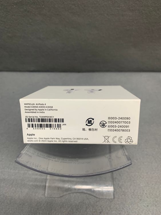 ����̤���� �ڸ����ݾ�ͭ��� AirPods ��4���� MXP63J/A