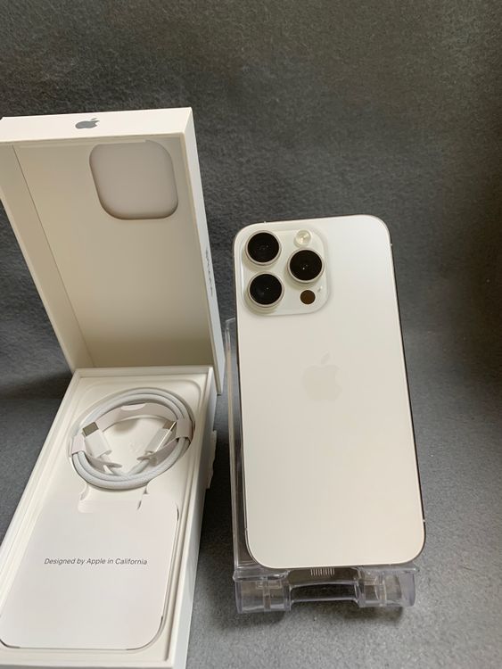   SIMե꡼ iPhone15 Pro 128GB ۥ磻ȥ˥࿧