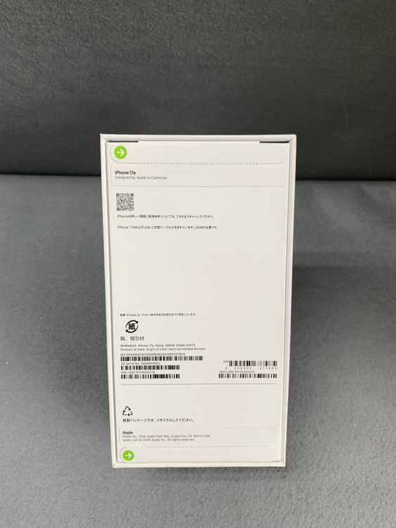 ����̤���� Apple���ȥ��� SIM�ե꡼ iPhone17e 256GB �֥�å���
