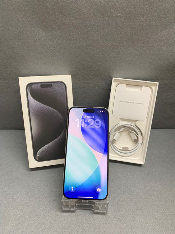 ���� ������ SIM�ե꡼ iPhone15 Pro 512GB �ۥ磻�ȥ����˥��࿧