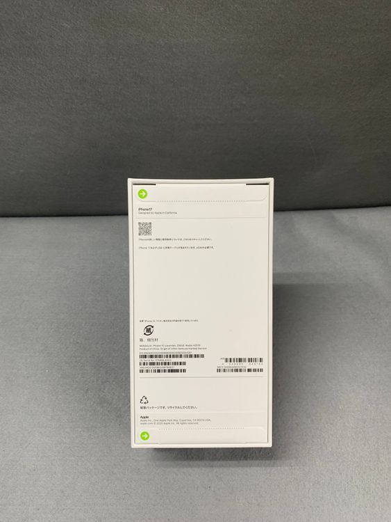 ����̤���� Apple���ȥ��� SIM�ե꡼ iPhone17 256GB ��٥������