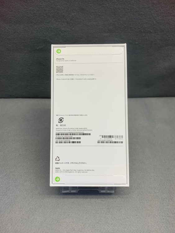 ����̤������Apple���ȥ��� SIM�ե꡼��iPhone17e 512GB �ۥ磻�ȿ�